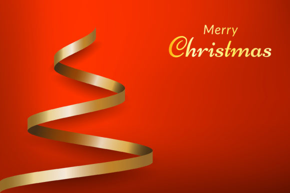 Download Red Christmas Background with Ribbon - Red christmas background Collection