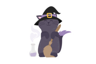 Download Witchy Cat - Premium Resources