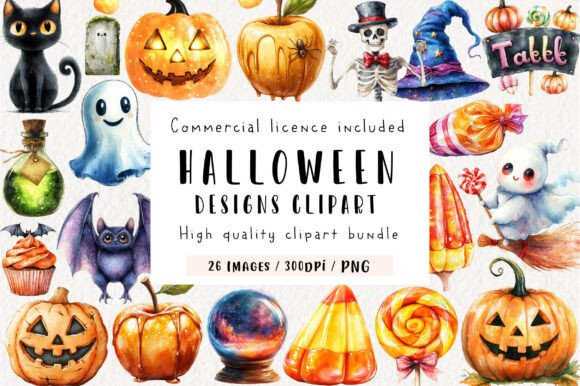 Download Halloween Designs Clipart - Halloween designs clipart Collection